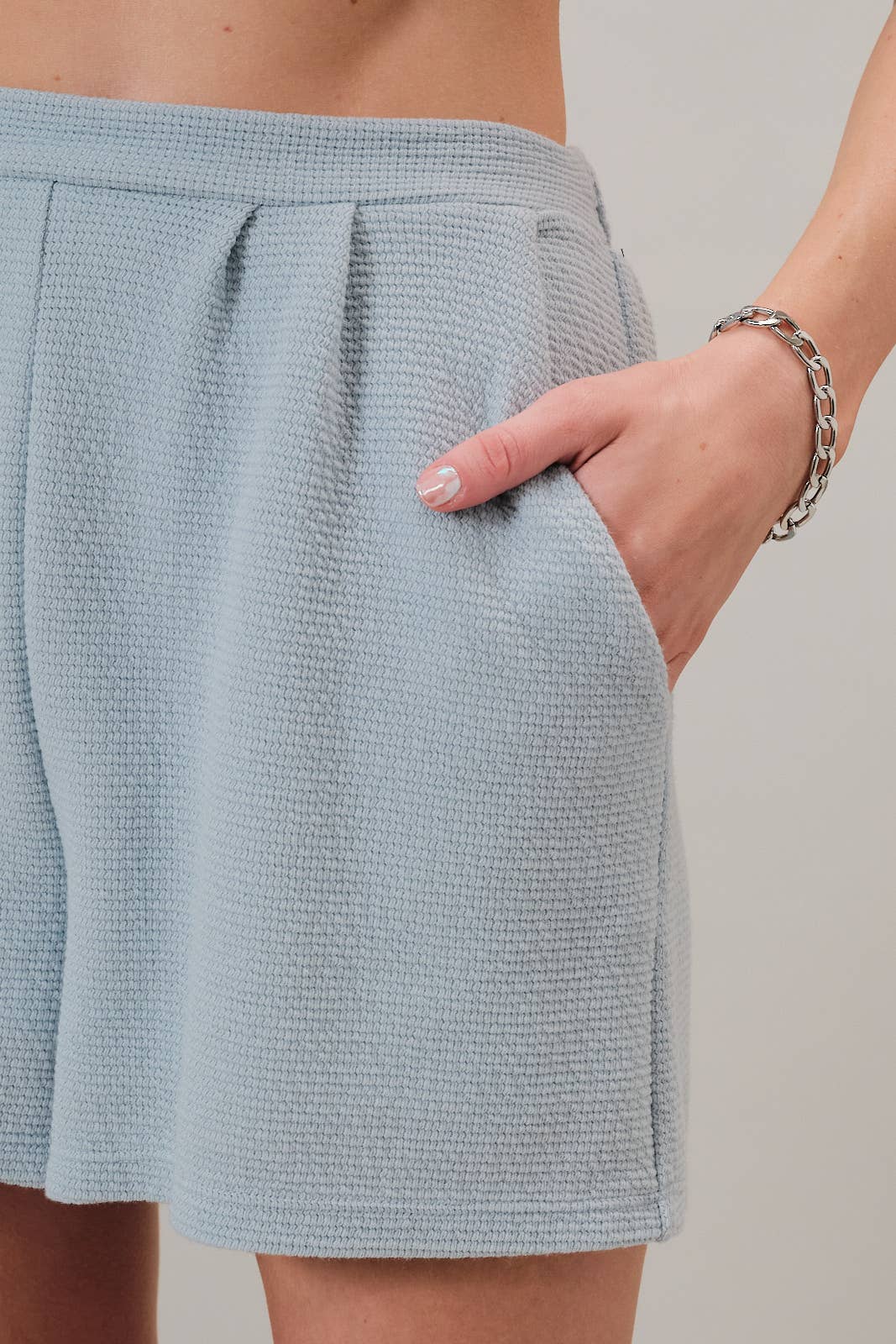 *FINAL SALE*Pleated Detail Shorts