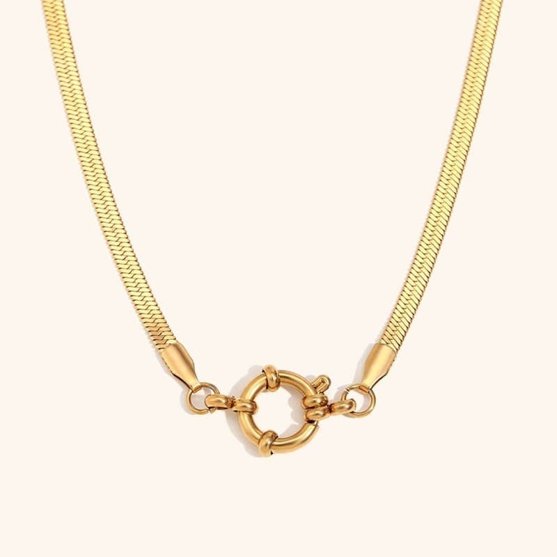 18K Stainless Steel Chain Necklace