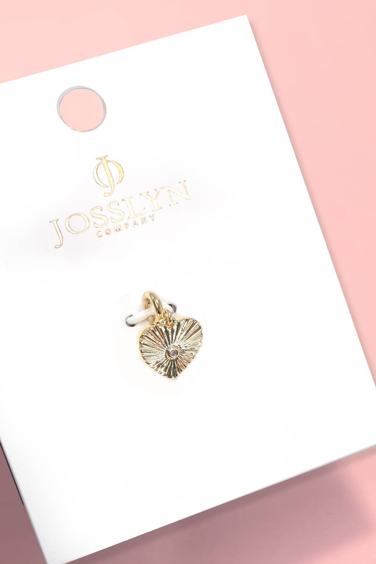 Charm 18K Real Gold Dipped with Spring Ring Clasp