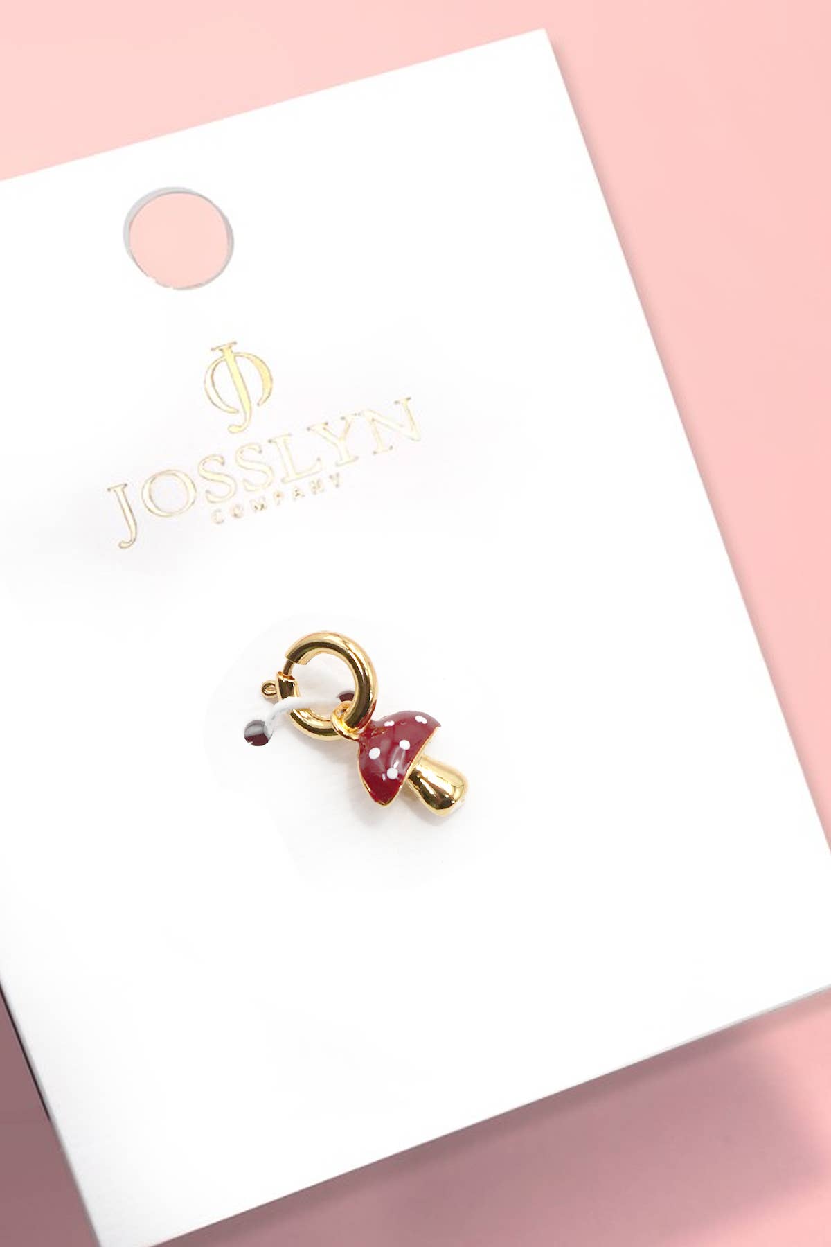 Charm 18K Real Gold Dipped with Spring Ring Clasp