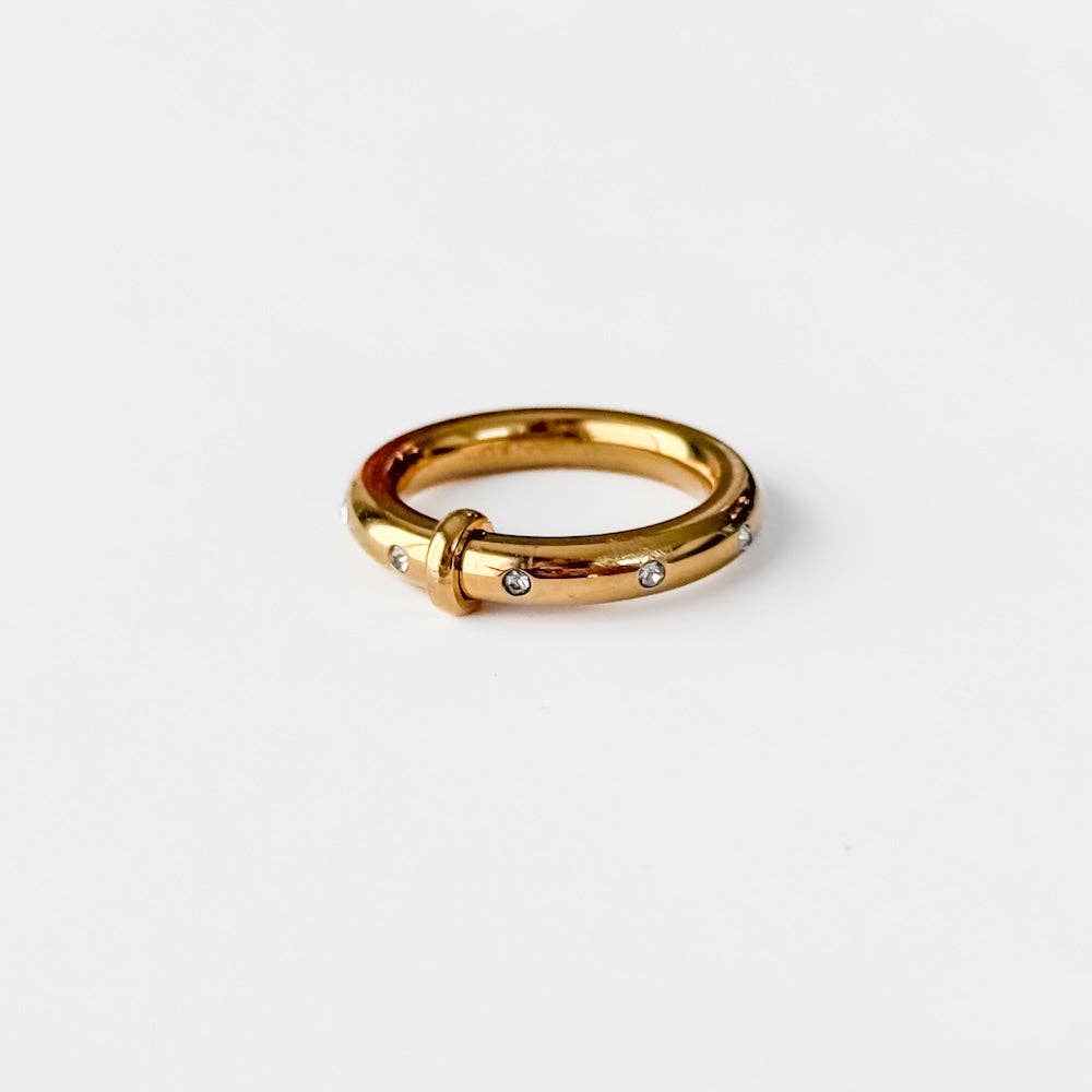 Diamond Studded Ring - Waterproof