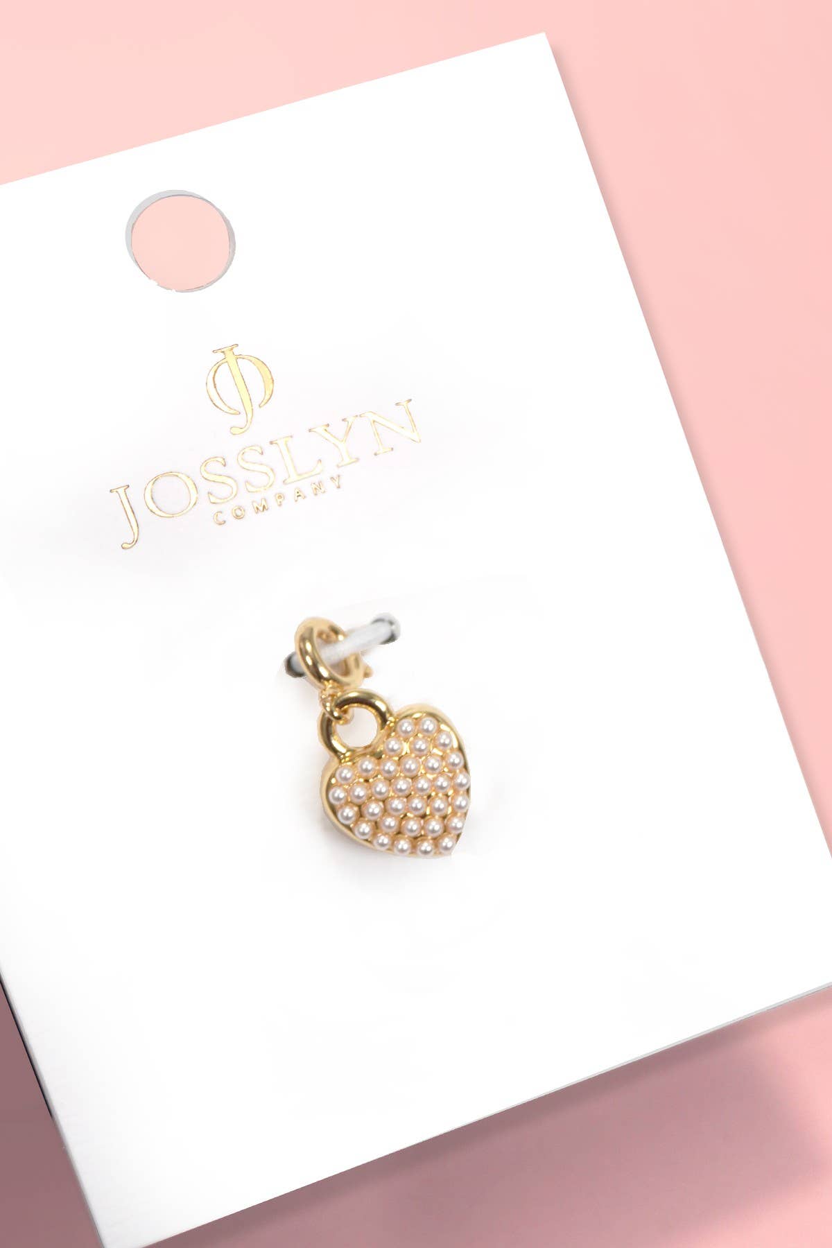 Charm 18K Real Gold Dipped with Spring Ring Clasp