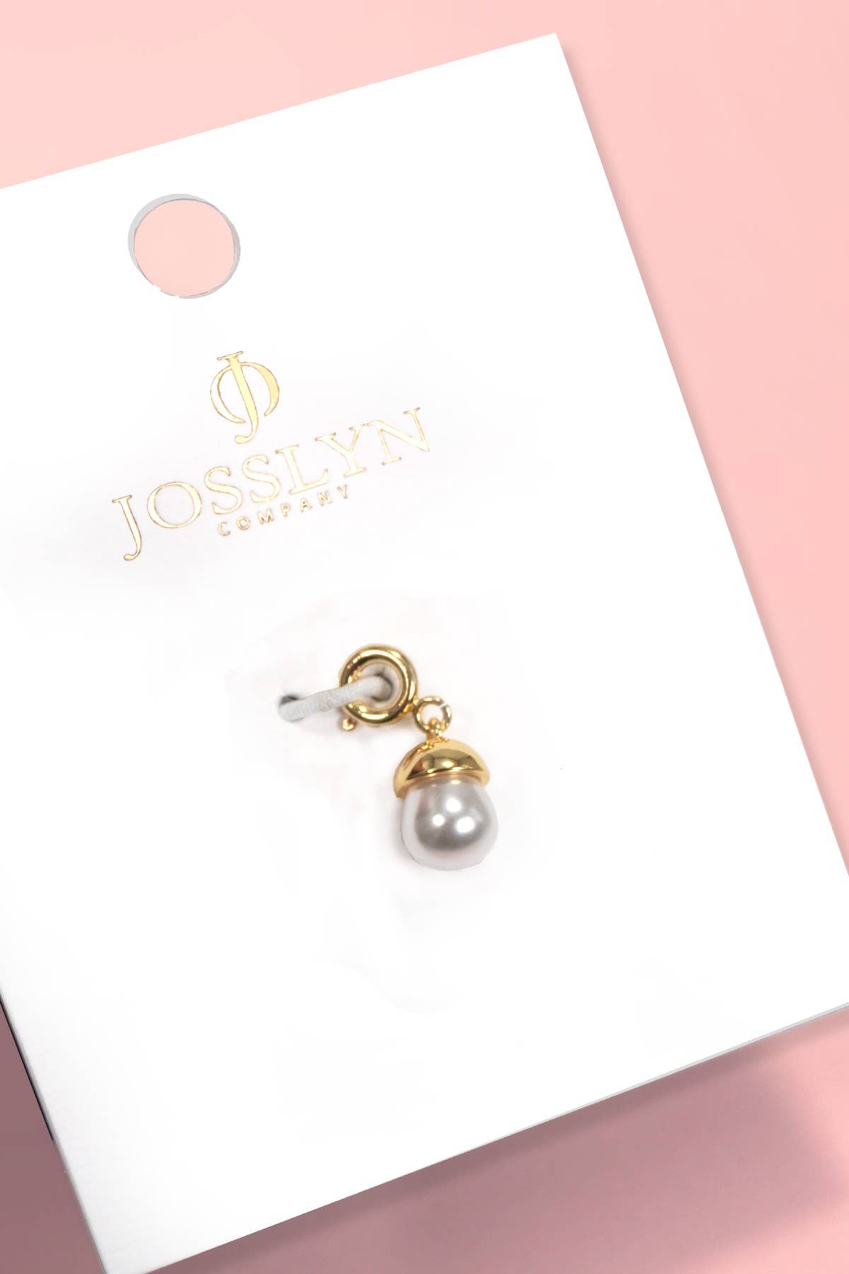 Charm 18K Real Gold Dipped with Spring Ring Clasp