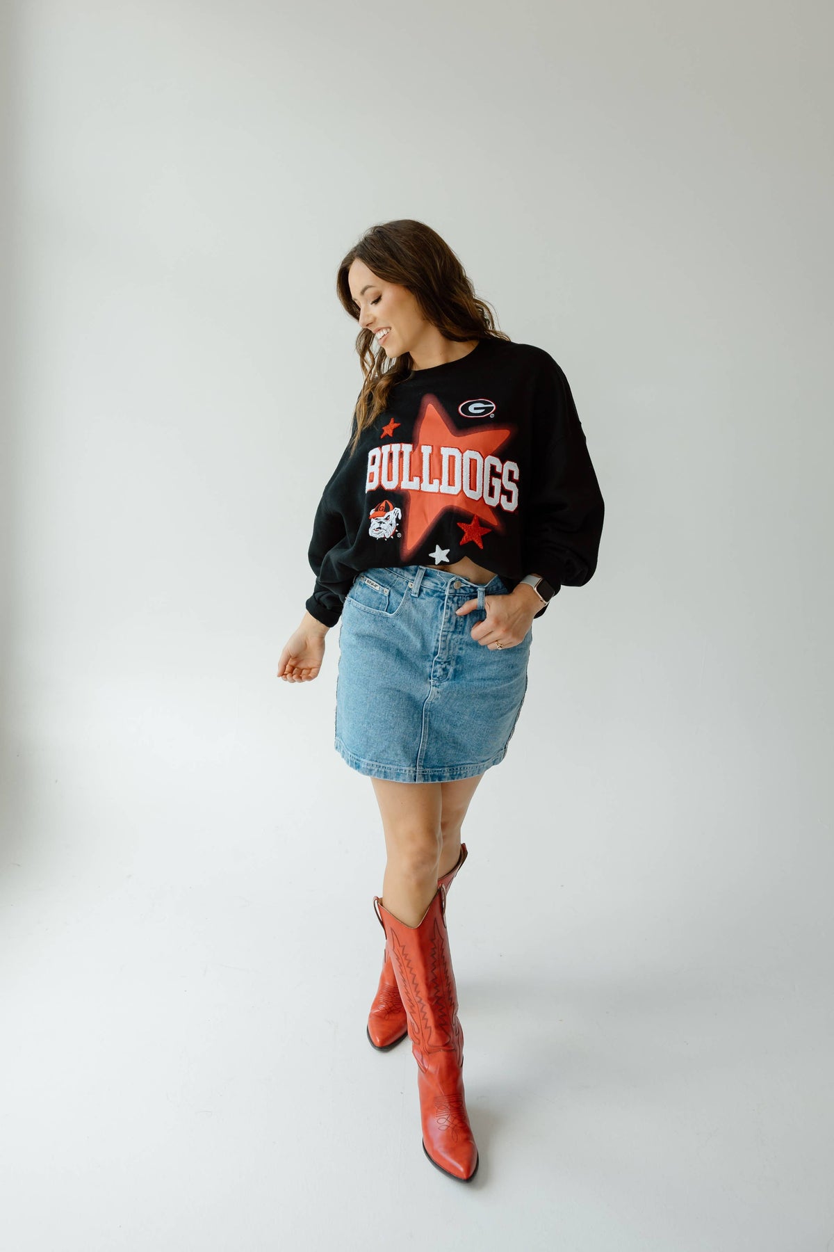 Georgia Aura Multimedia OS Fleece Crew