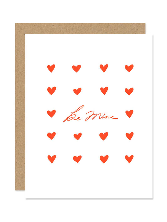 Be Mine Valentine's Card
