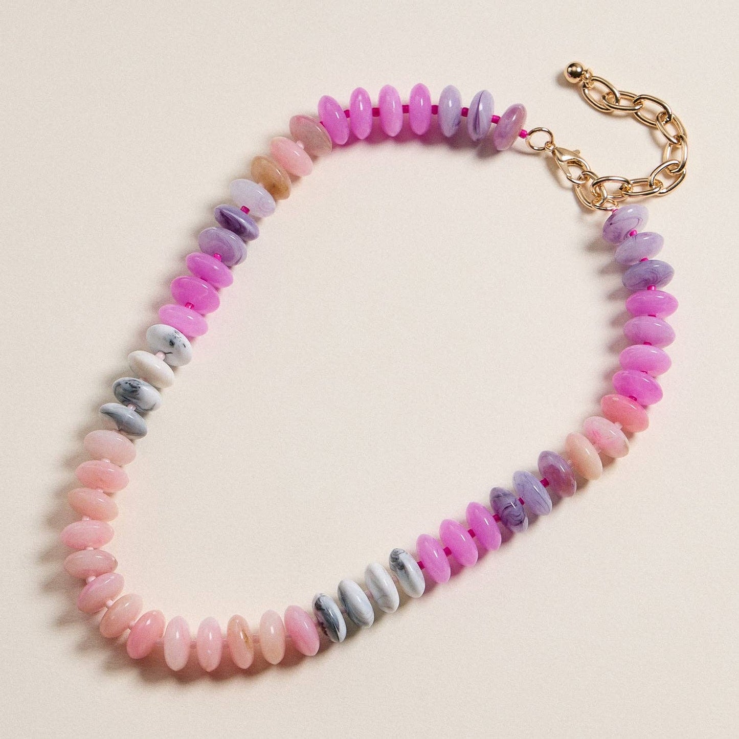 Boho Bloom Beaded Multicolor Necklaces