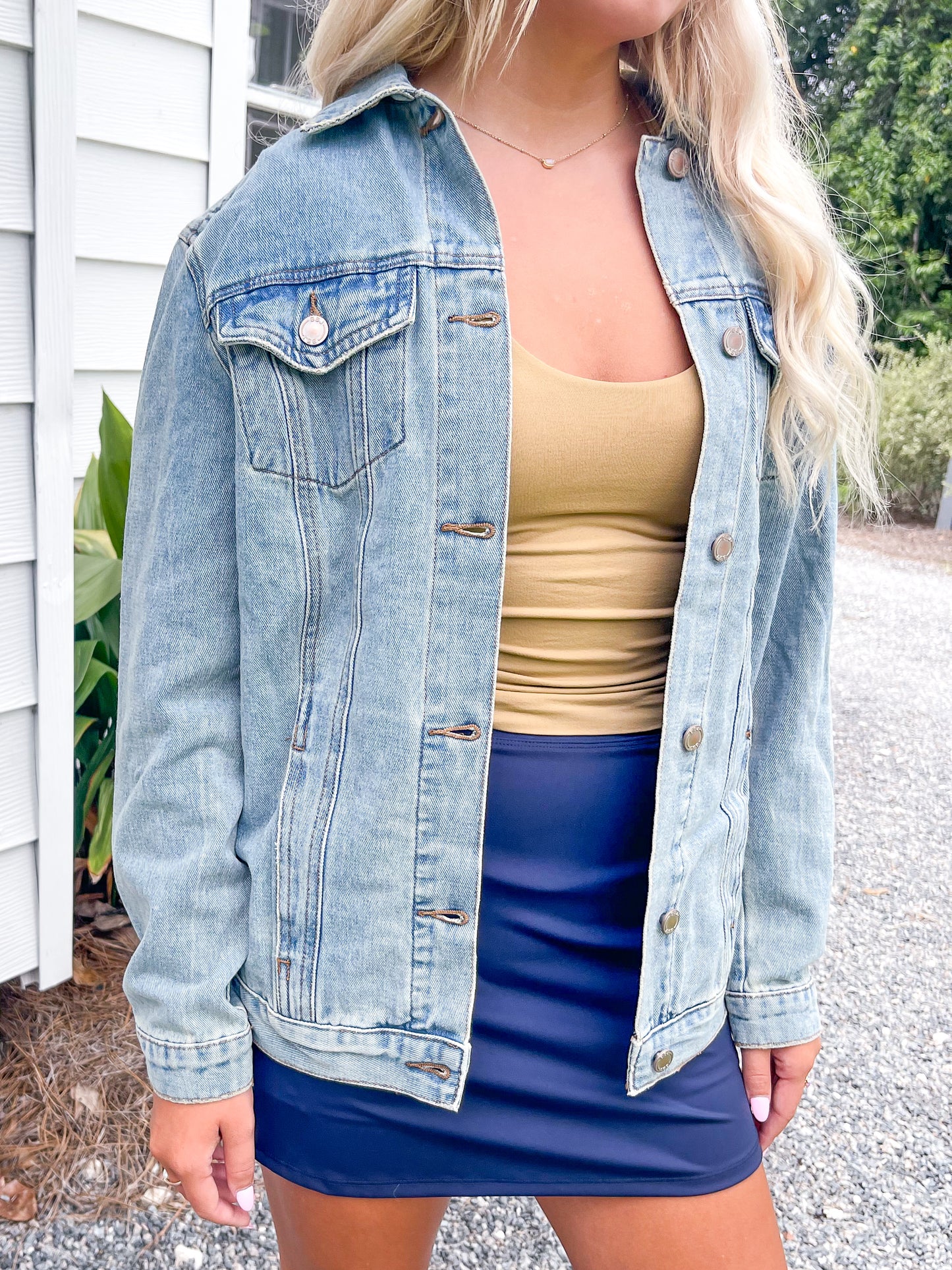*FINAL SALE* Georgia Southern Denim Jacket