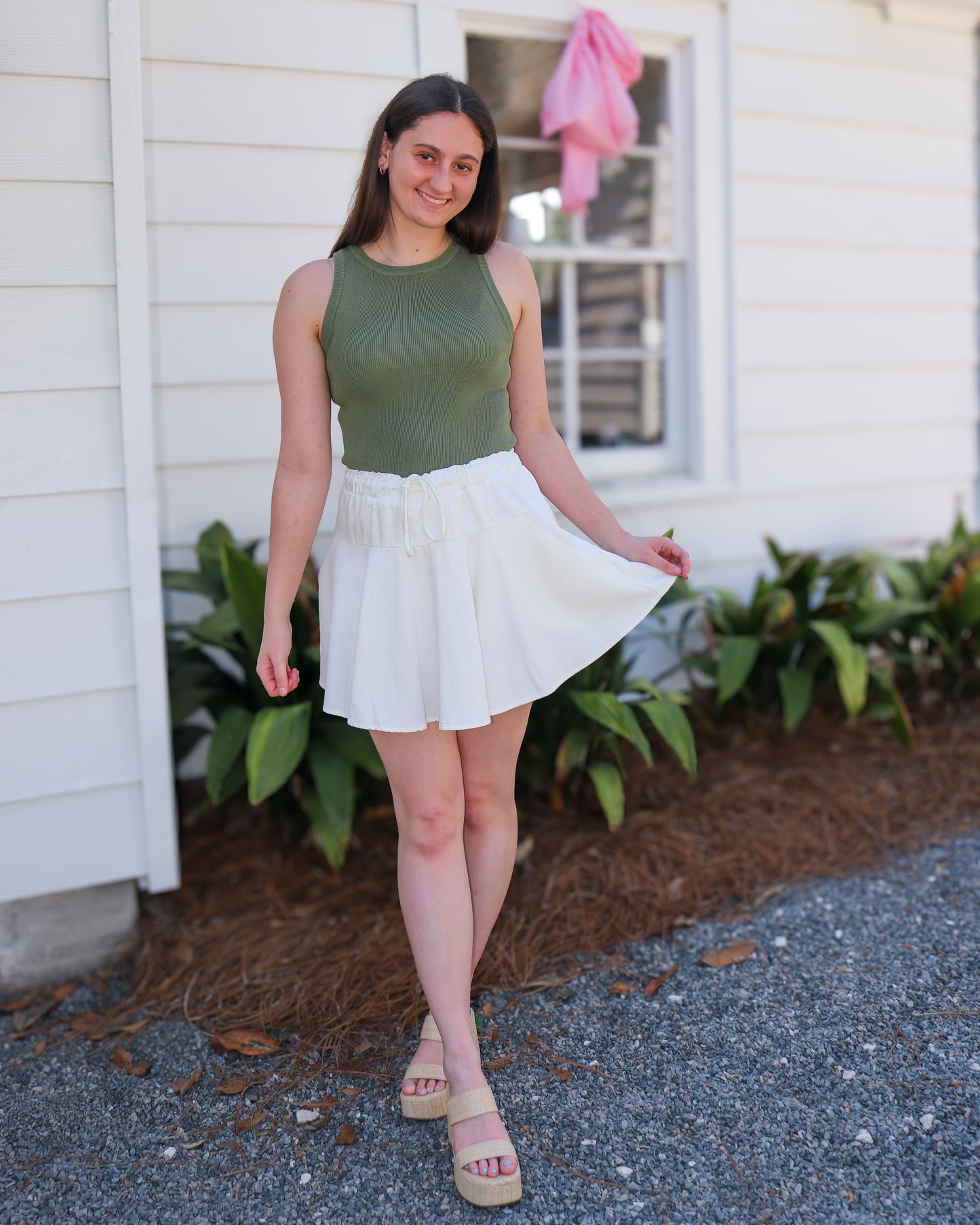 Alexis Boatneck Sweater Tank