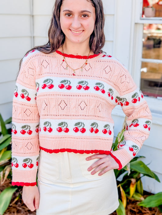 Cherry on Top Sweater