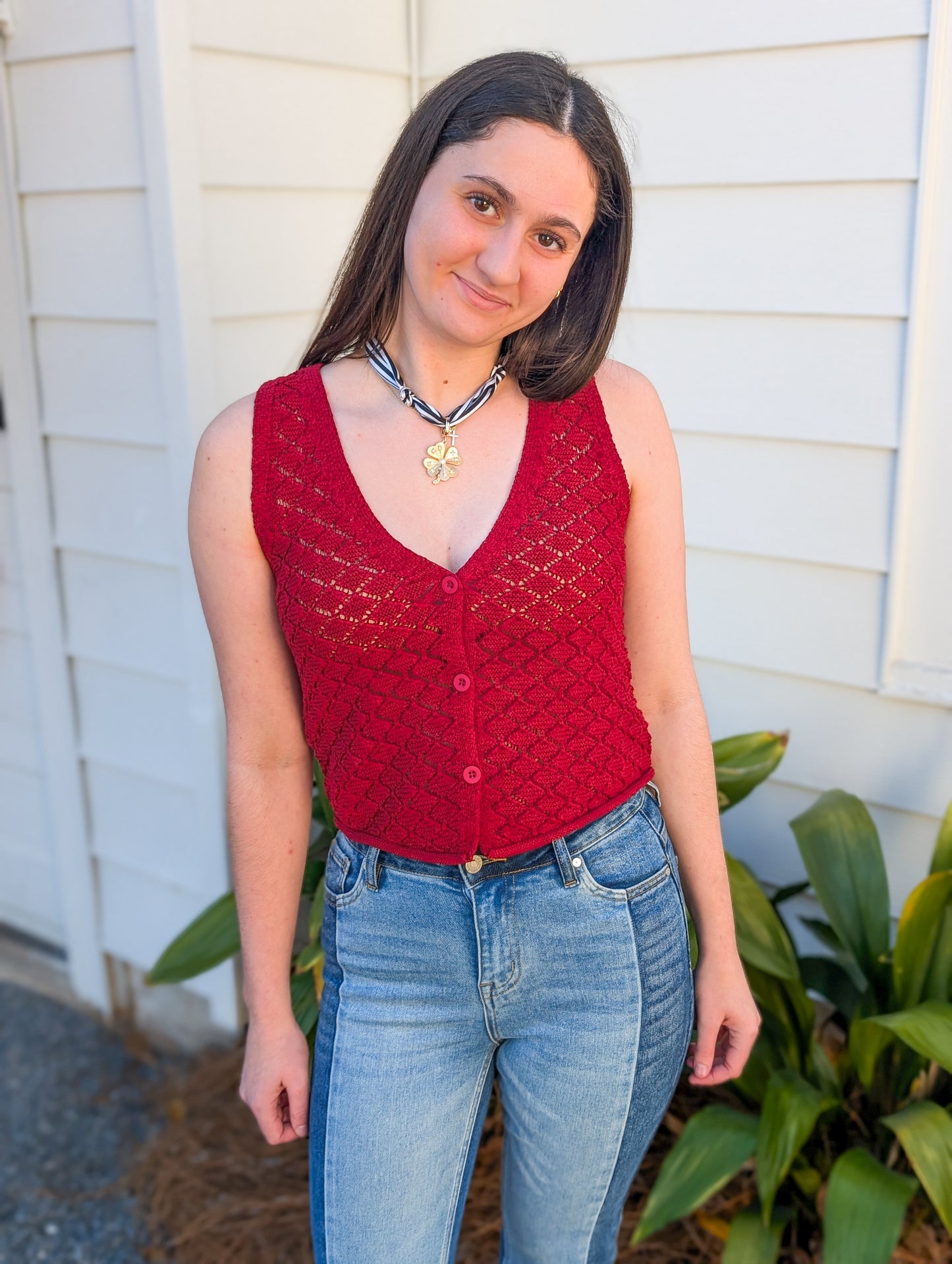 *FINAL SALE* Venus Knit Cardi Vest